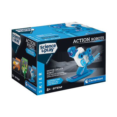 Clementoni Science Game Action Robots - Skier