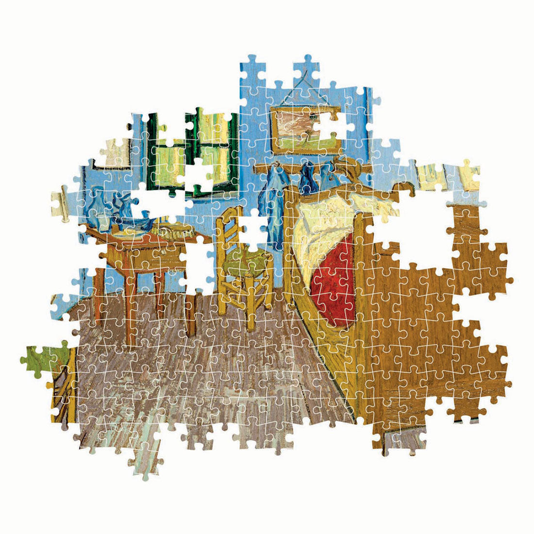 Clementoni Puzzle Puzzle Oeuvre de la chambre, 1000st.