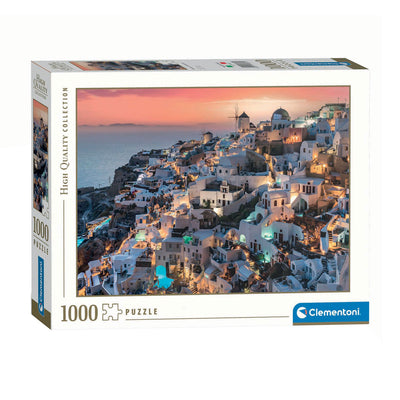 Clementoni Jigsaw Puzzle Shades of Santorini, 1000st.