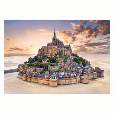 Clementoni Jigsaw Puzzle Mont Saint-Michel, 1500st.