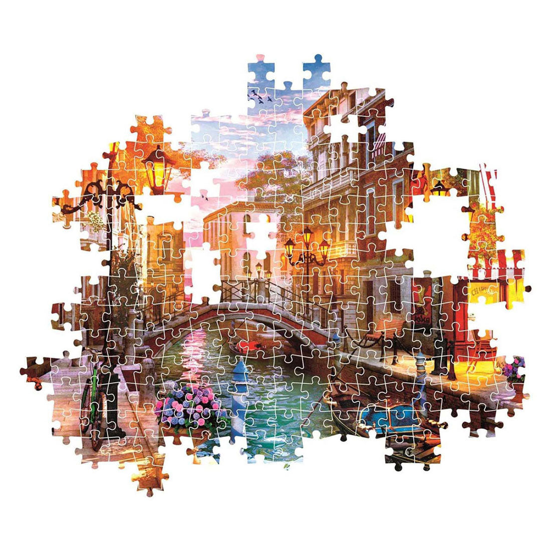 Clementoni Puzzle Jigsaw Puzzle Sunset Venise, 500ST.