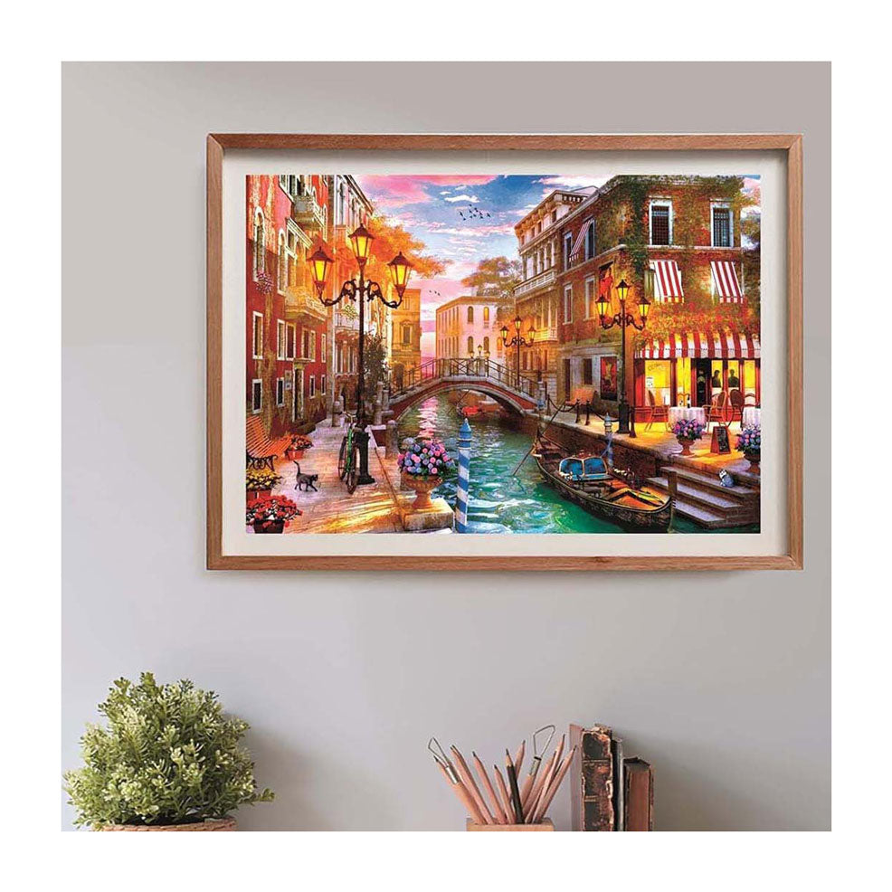 Clementoni Puzzle Jigsaw Puzzle Sunset Venise, 500ST.