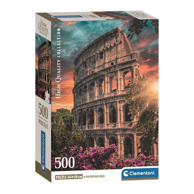 Clementoni Puzzle Jigsaw Puzzle Flavian Amfitheater, 500e.