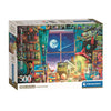 Puzzle de Jigsaw Clementoni sur la Lune, 500e.