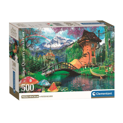 Clementoni Jigsaw Puzzle The Old Shoe House, 500st.