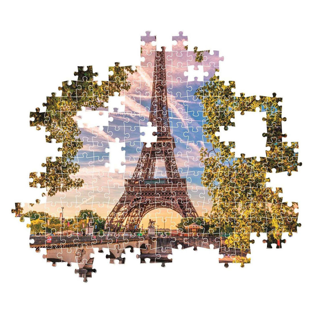 Puzzle de Jigsaw Clementoni le long de la Seine, 500e.