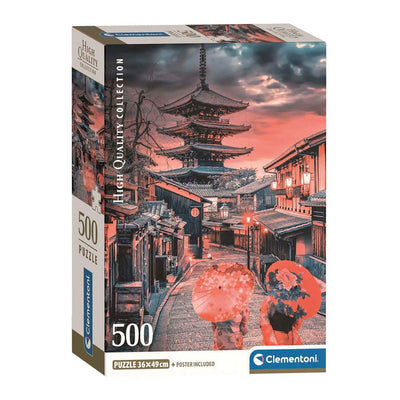 Clementoni Jigsaw Puzzle Evening in Kyoto, 500st.