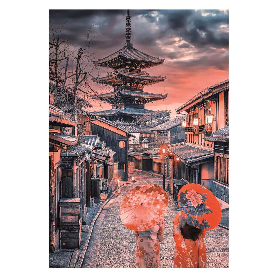 Clementoni Jigsaw Puzzle Evening in Kyoto, 500st.