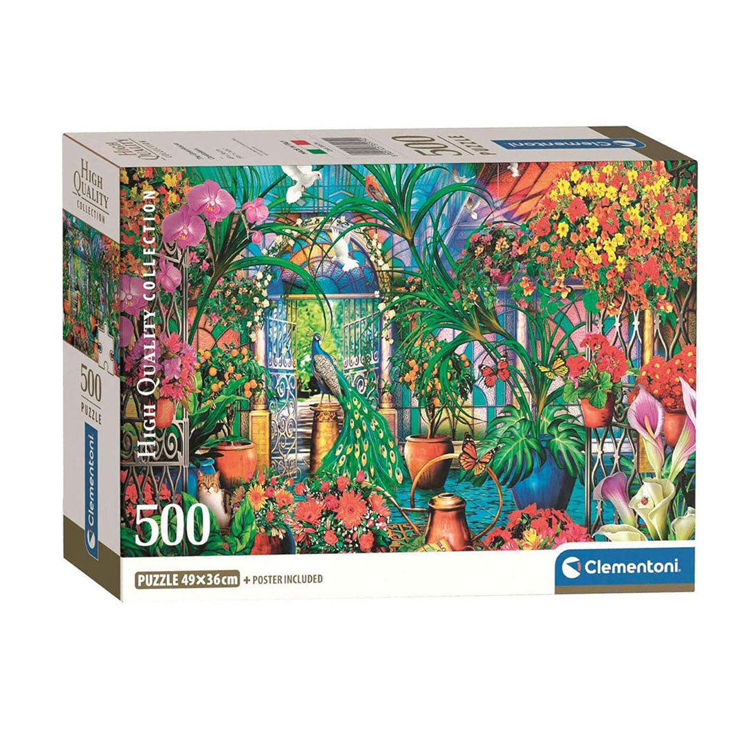 Clementoni Jigsaw Puzzle The Greenhouse Caretakers, 500st.