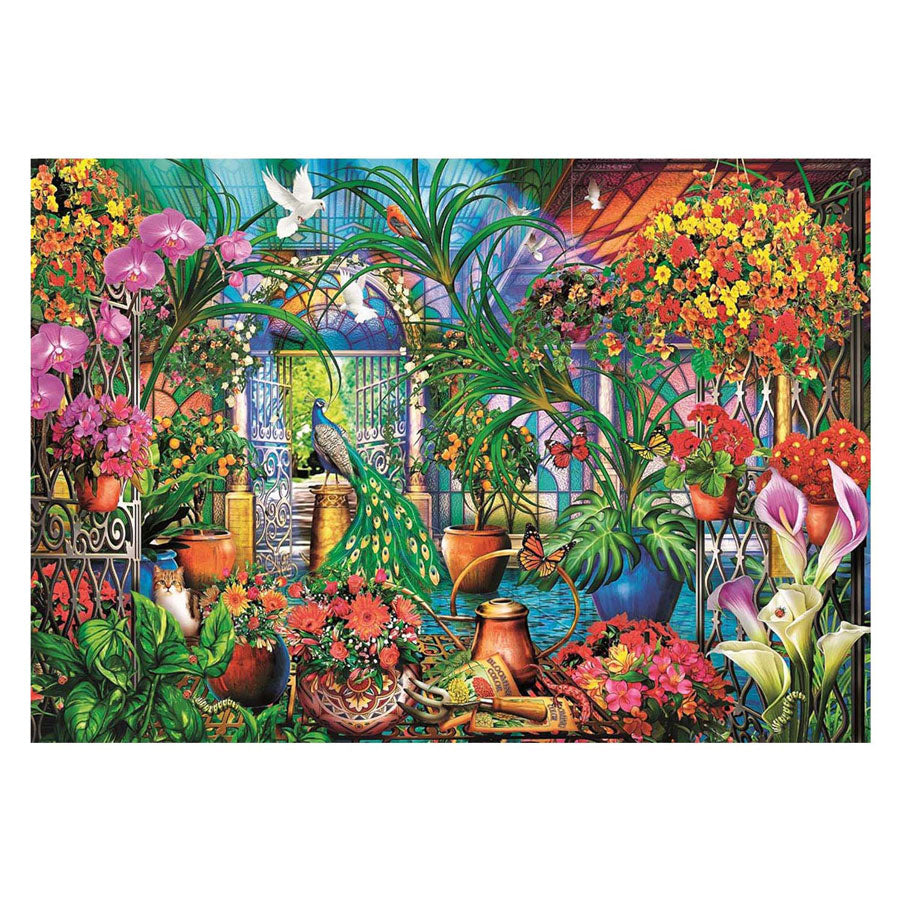 Clementoni Jigsaw Puzzle The Greenhouse Caretakers, 500st.
