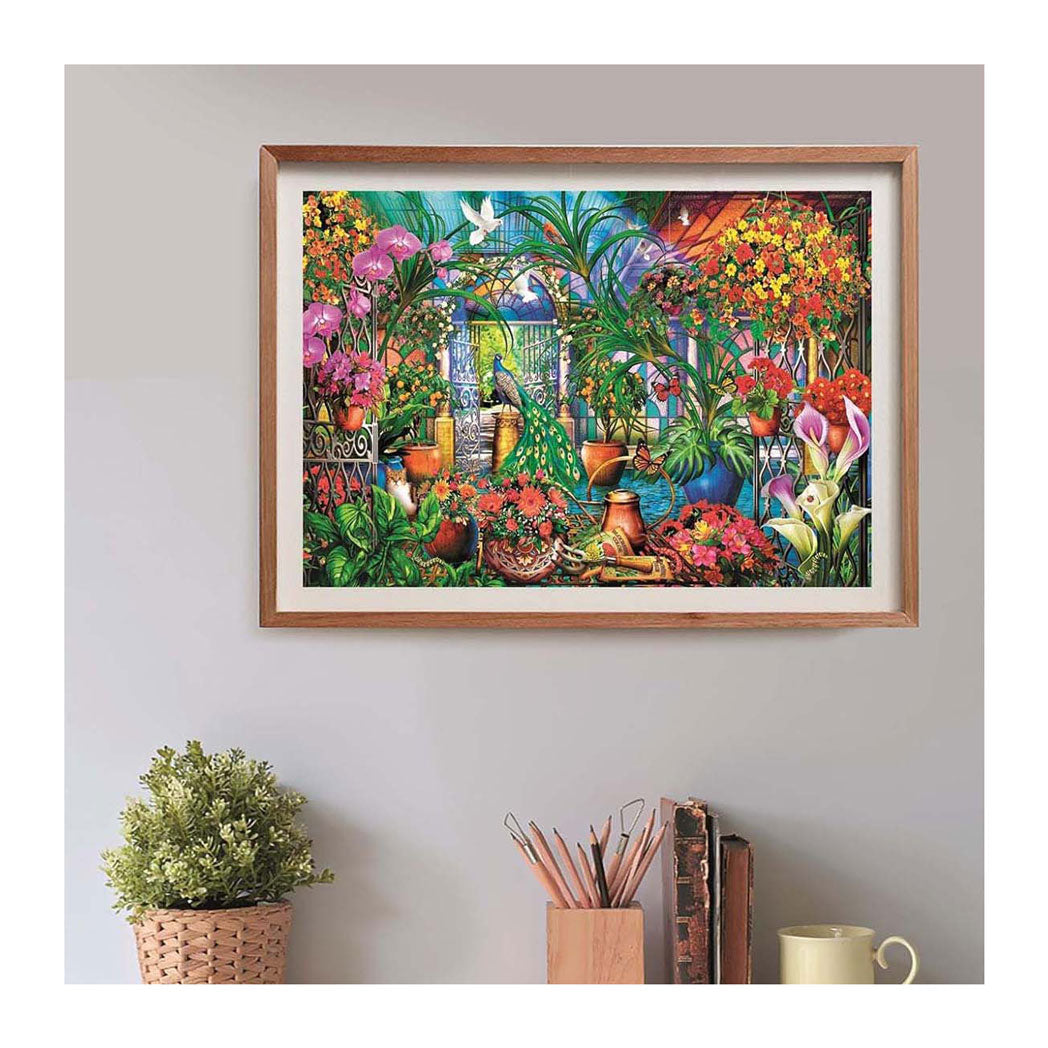 Clementoni Jigsaw Puzzle The Greenhouse Caretakers, 500st.