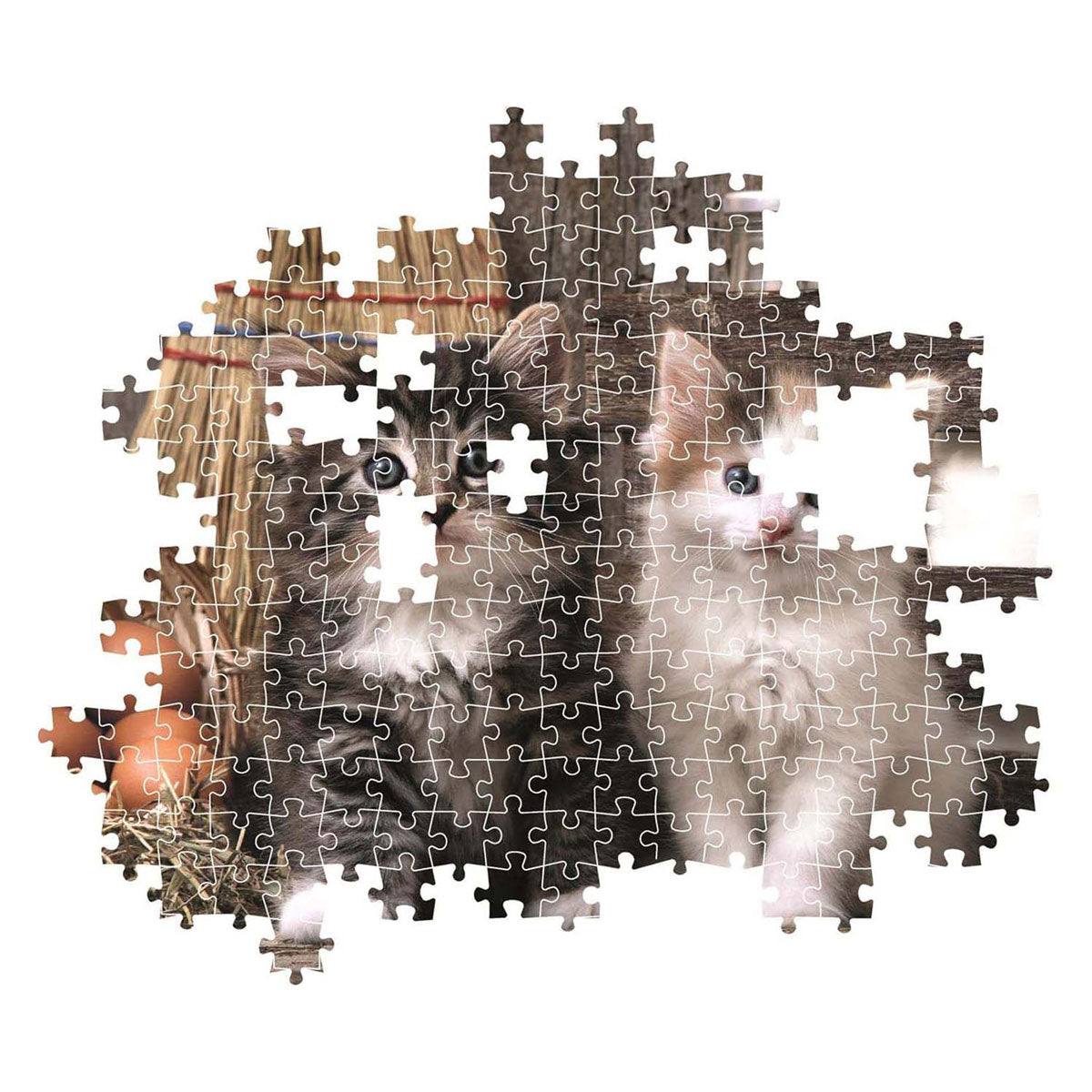 Puzzle de Clementoni - chatons mignons, 1000st.
