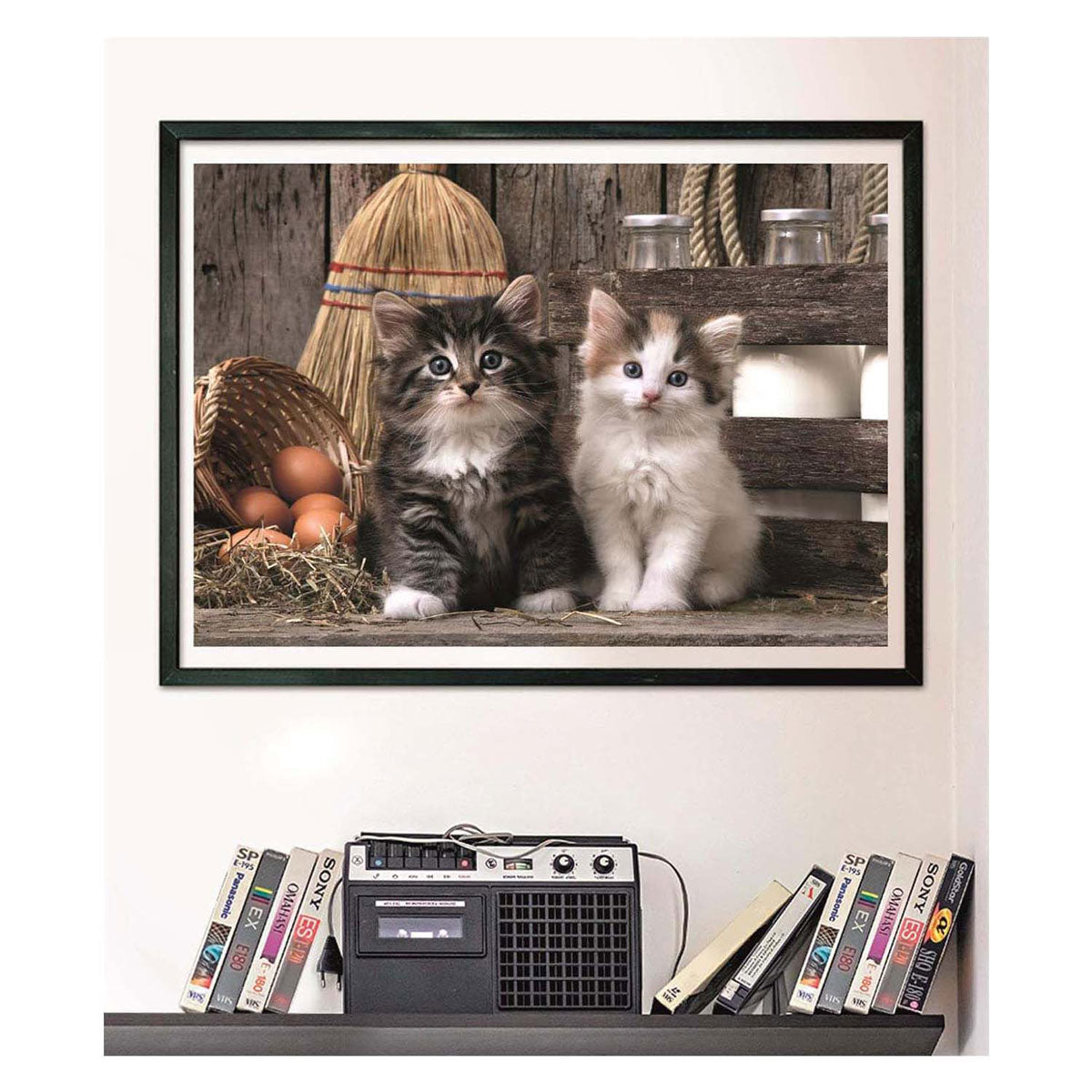 Puzzle de Clementoni - chatons mignons, 1000st.