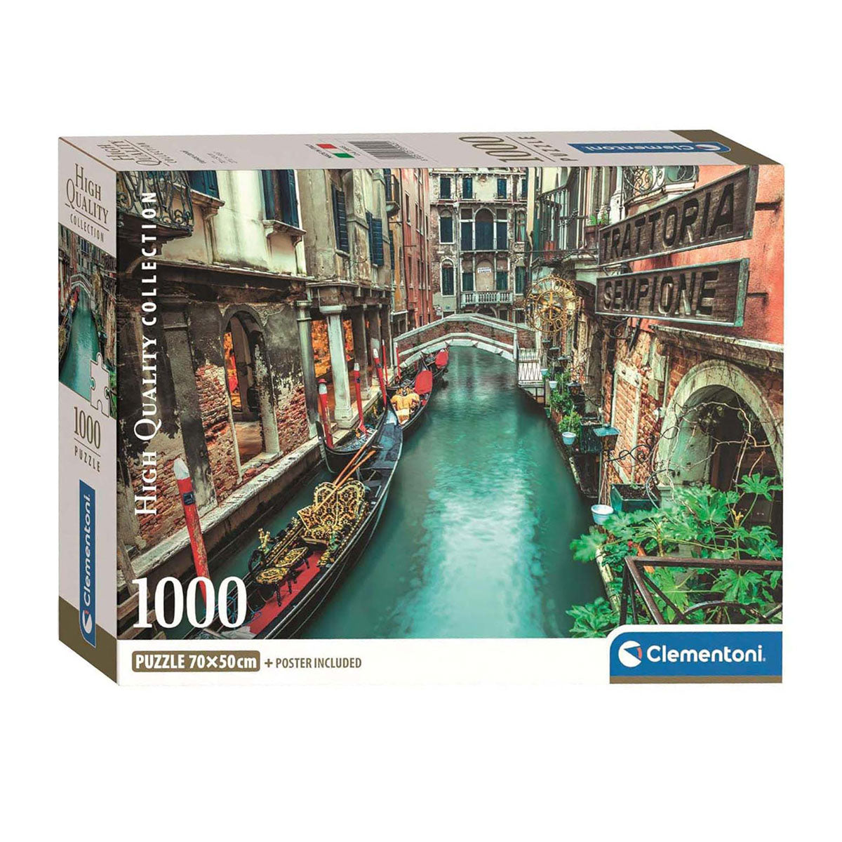 Clementoni Jigsaw Puzzle Venise Canal, 1000st.