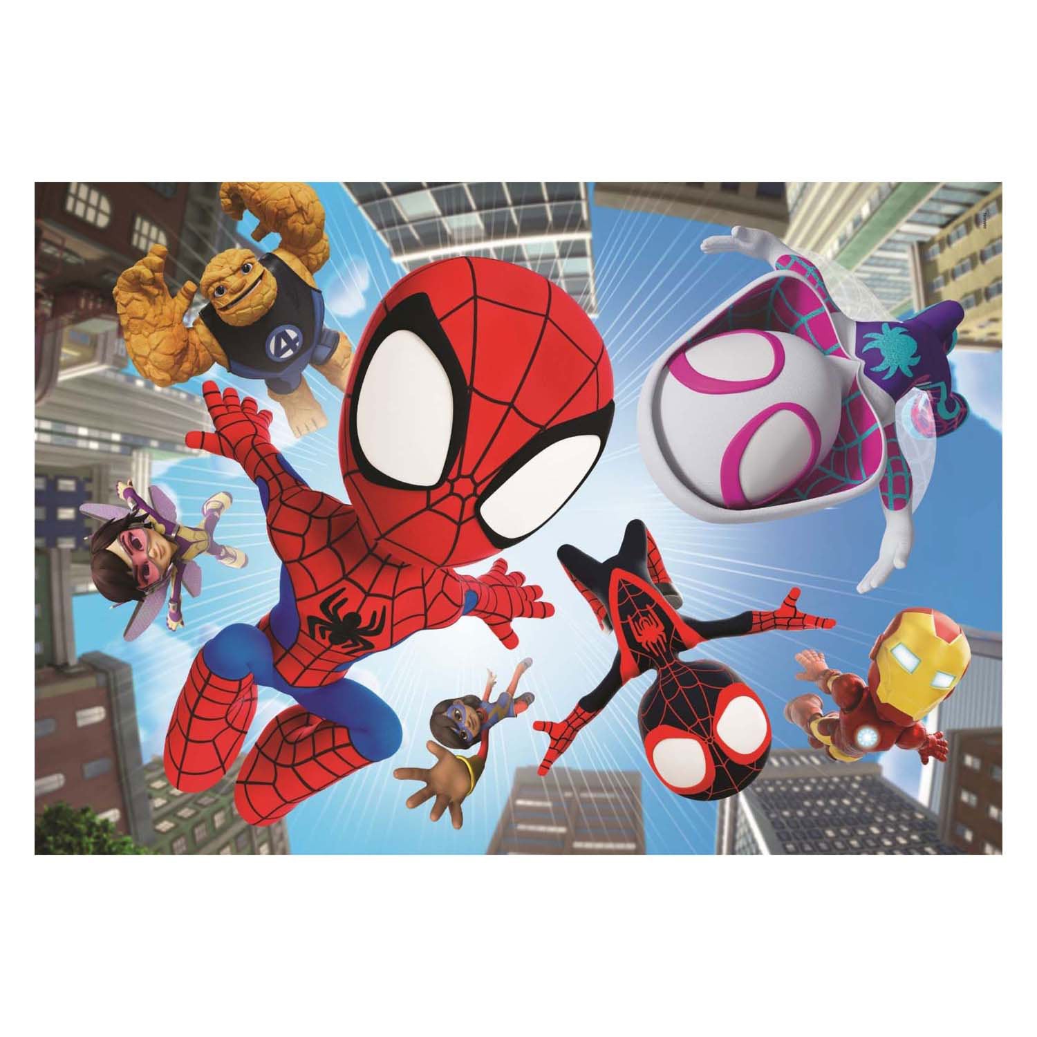 Clementoni Jigsaw Puzzle Maxi Spidey et son incroyable, 104e.