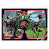 Clementoni puzzle monde jurassique, 2x60pcs.
