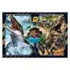 Clementoni puzzle monde jurassique, 2x60pcs.