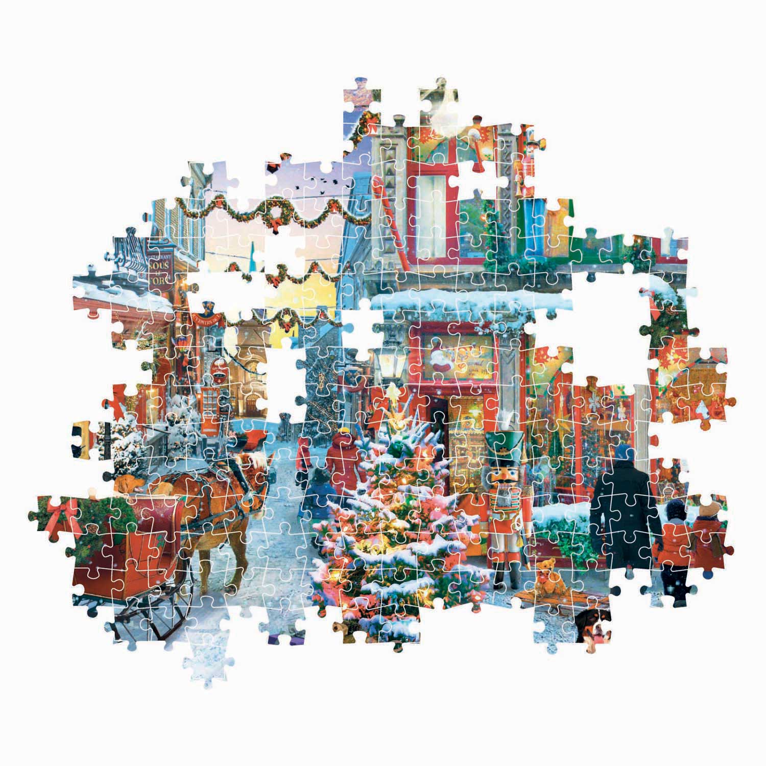 Clementoni puzzle la joie de Noël - 500 pcs.