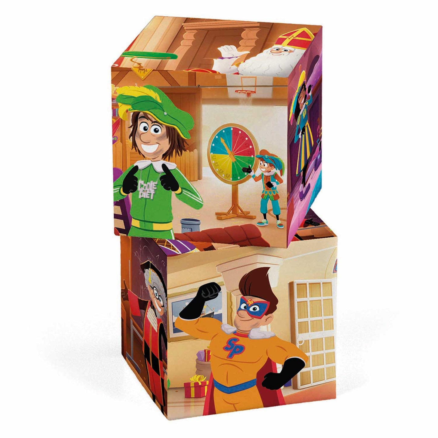 Puzzle en blocs Clementoni Sinterklaas - 12 pcs.