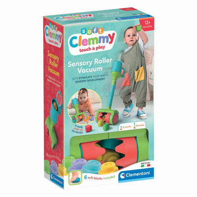 Aspirateur Clementoni soft clemmy avec 6 blocs