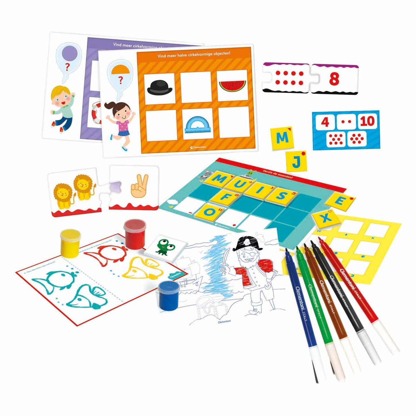 Jeu éducatif maternelle néerlandais