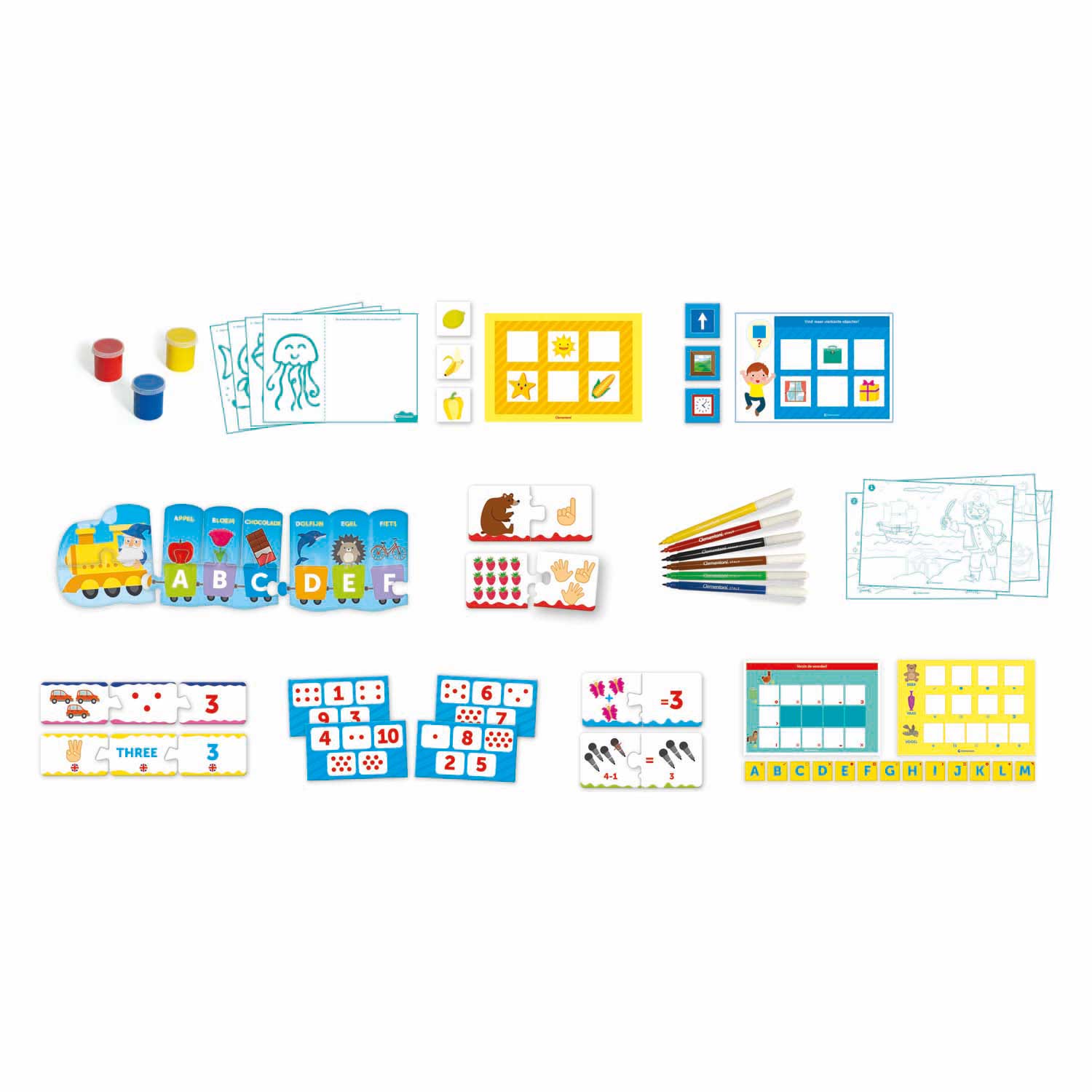 Jeu éducatif maternelle néerlandais