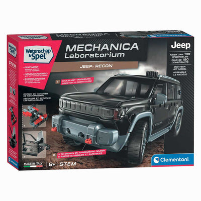 Reconnaissance de jeep de mécanique de jeu scientifique Clementoni