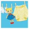 Clementoni bébé peluche douce poupée cerise éponge