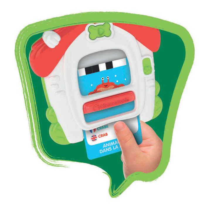 Clementoni education - mes 100 premiers mots bilingues - les animaux fr-en