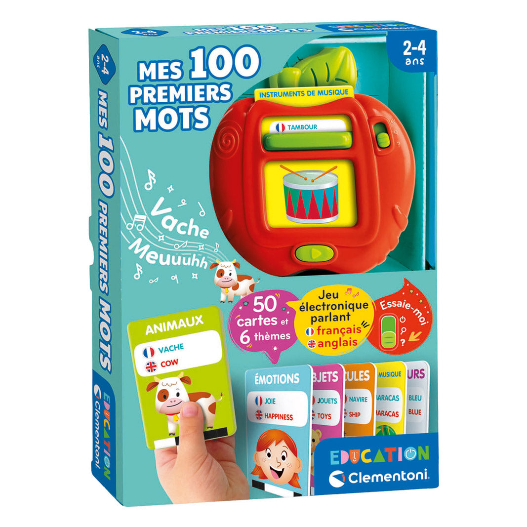 Éducation Clementoni - mes 100 premiers mots fr-en