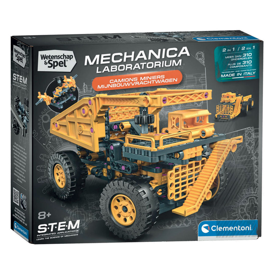 Camion benne de jeu scientifique Clementoni