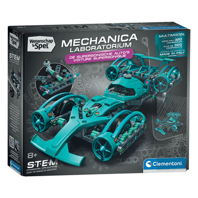 Voiture de course de jeu scientifique Clementoni - plus de 320 pièces.