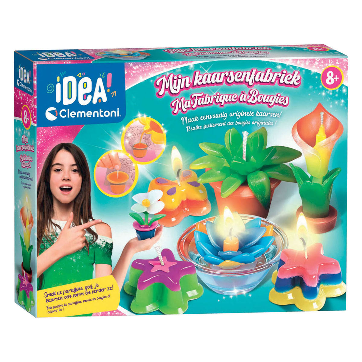 Fabrique de bougies idée Clementoni
