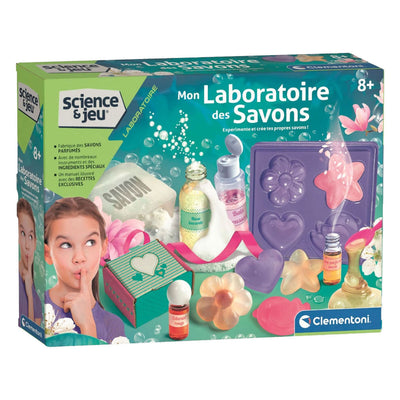 Jeu scientifique Clementoni, mon laboratoire de savon