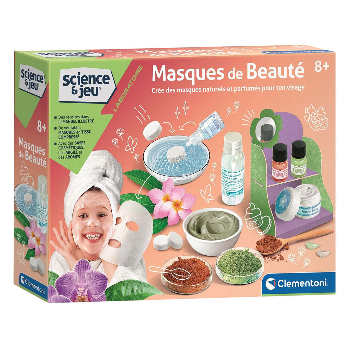 Jeu scientifique Clementoni : fabriquer des masques
