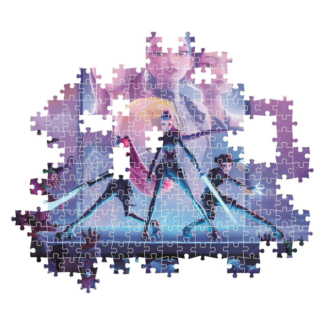 Clementoni puzzle chasseurs de démons kpop - 1000 pcs.
