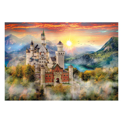 Clementoni - puzzle - 2000 pièces - Château de Neuschwanstein - puzzle pour adultes - haute qualité