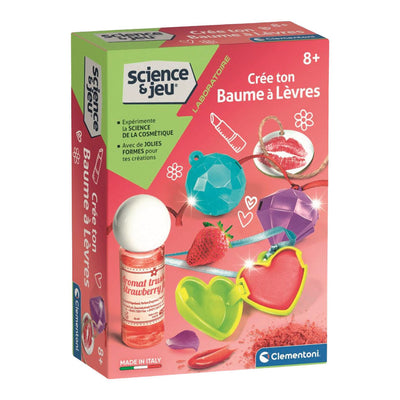 Jeu scientifique Clementoni - mini coffret de baume à lèvres