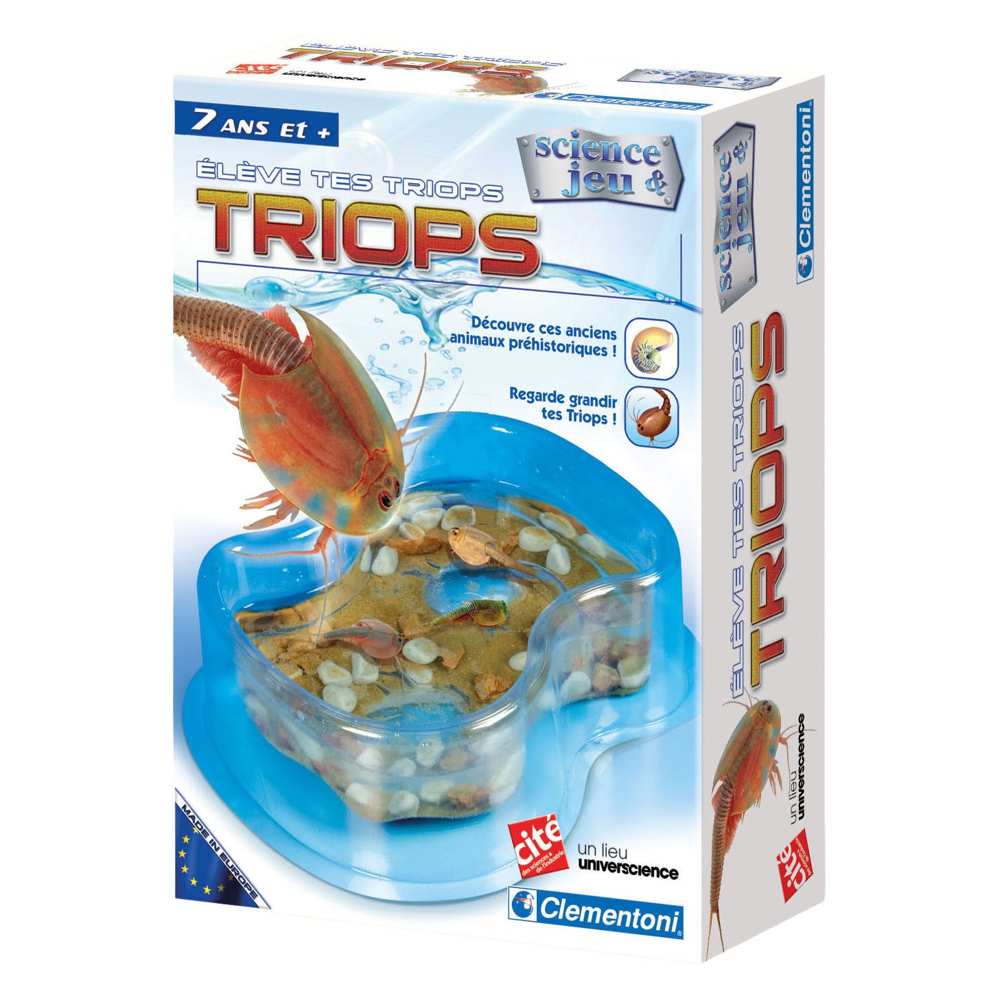 Jeu scientifique Clementoni, développez vos propres triops