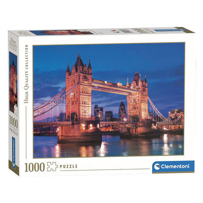 Clementoni - puzzle - 1000 pièces - Tower Bridge la nuit - puzzle pour adultes