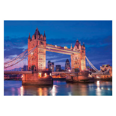 Clementoni - puzzle - 1000 pièces - Tower Bridge la nuit - puzzle pour adultes