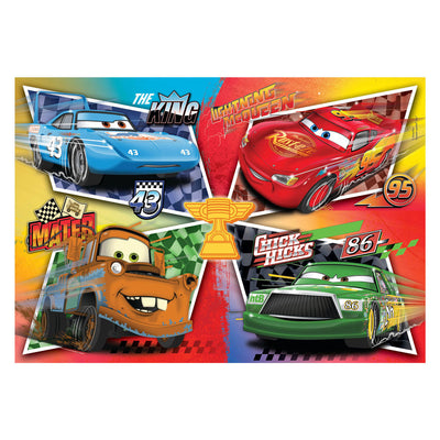 Clementoni - puzzle - 60 maxi pièces - thème voitures - puzzle enfant - à partir de 4 ans