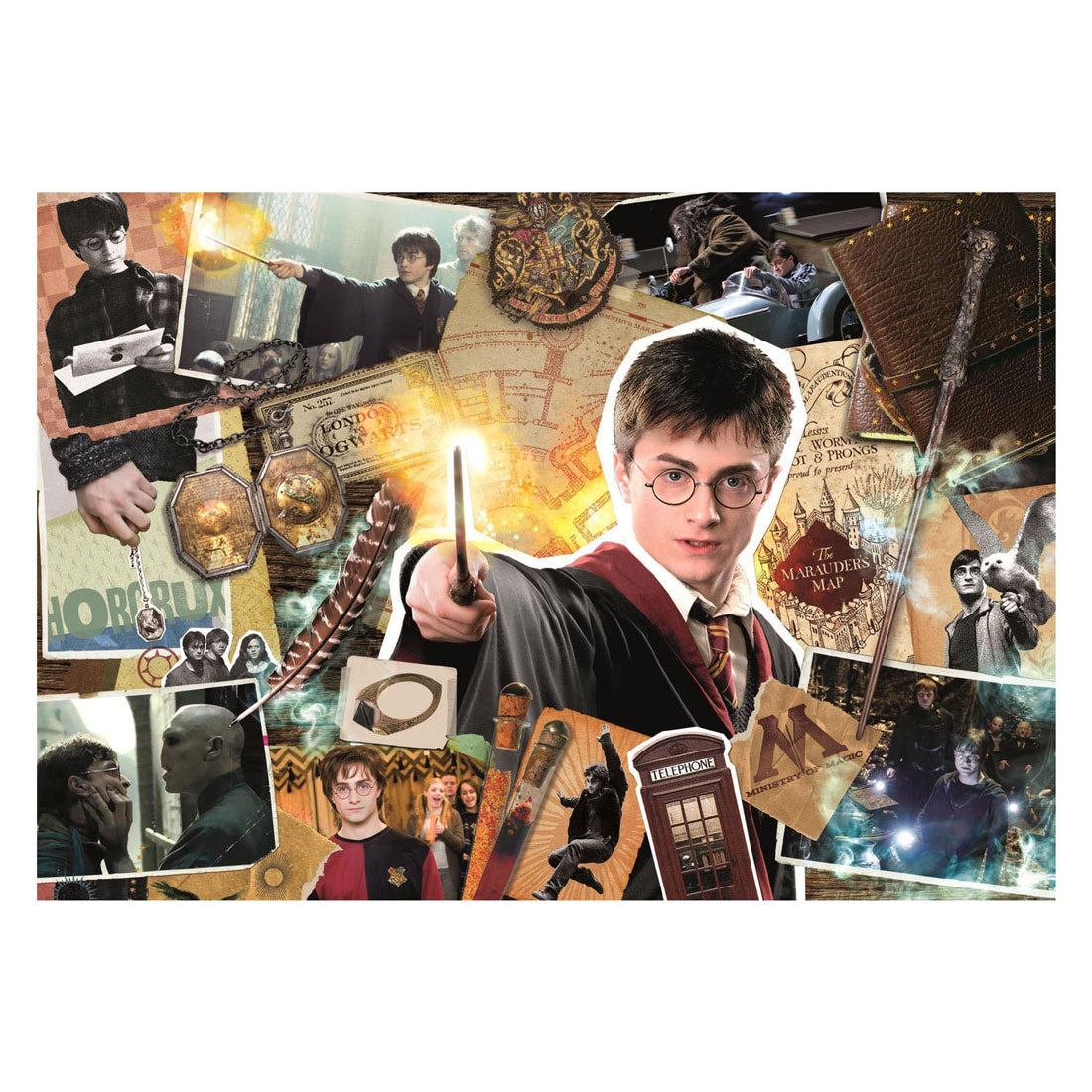 Clementoni - puzzle - 1500 pièces - boîte compacte Harry Potter