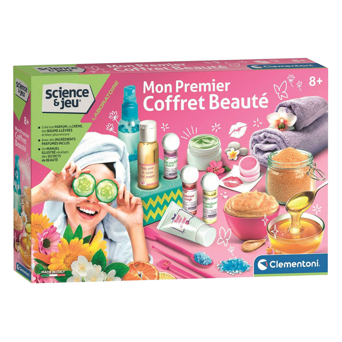 Jeu scientifique Clementoni - laboratoire de cosmétiques
