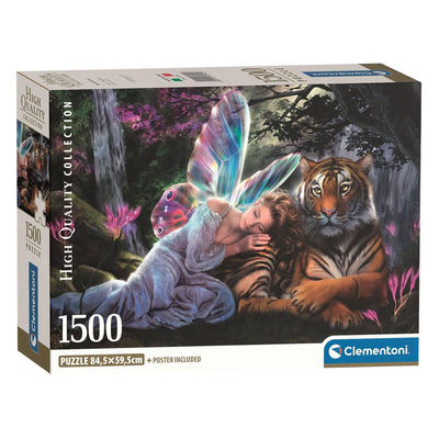 Clementoni puzzle ma sentinelle 1500 pièces de puzzle coloré et amusant.
