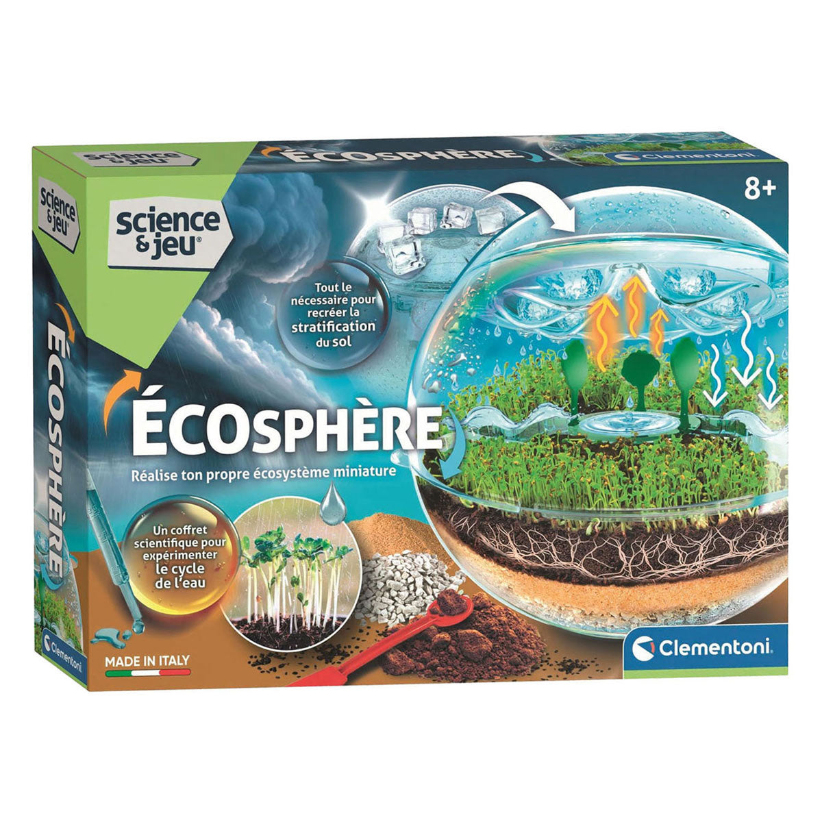 Biosphère du jeu scientifique Clementoni