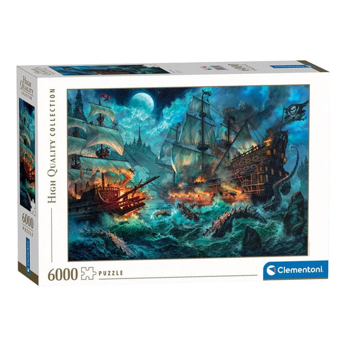 Clementoni - puzzle - 6000 pièces - bataille navale - puzzle pour adultes