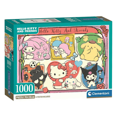 Clementoni puzzle Hello Kitty et ses amis - 1000 pcs.