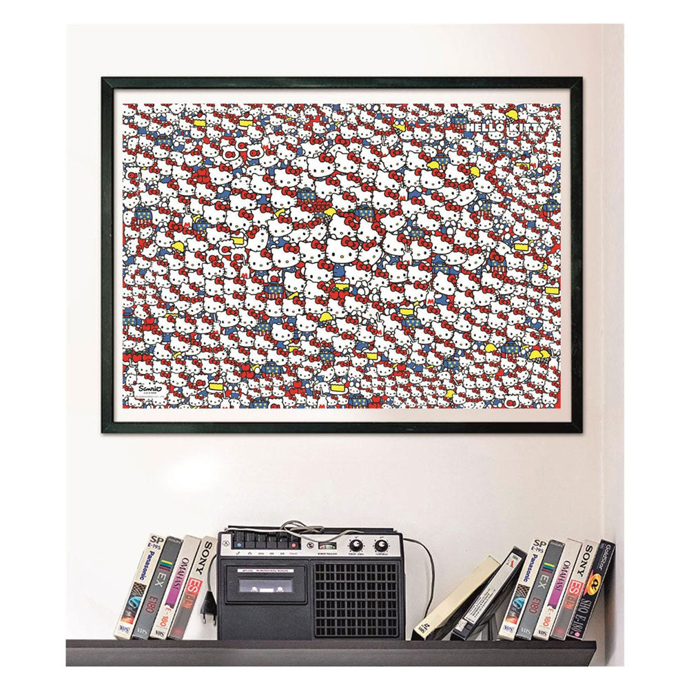 Clementoni - Hello Kitty - Impossible - Puzzle - 1000 pièces