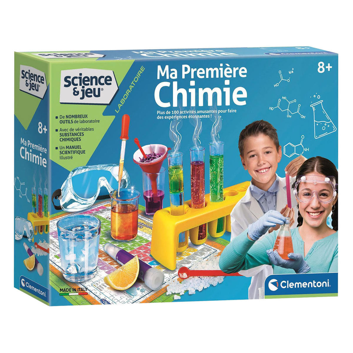 Jeu scientifique Clementoni - ma première boîte de chimie
